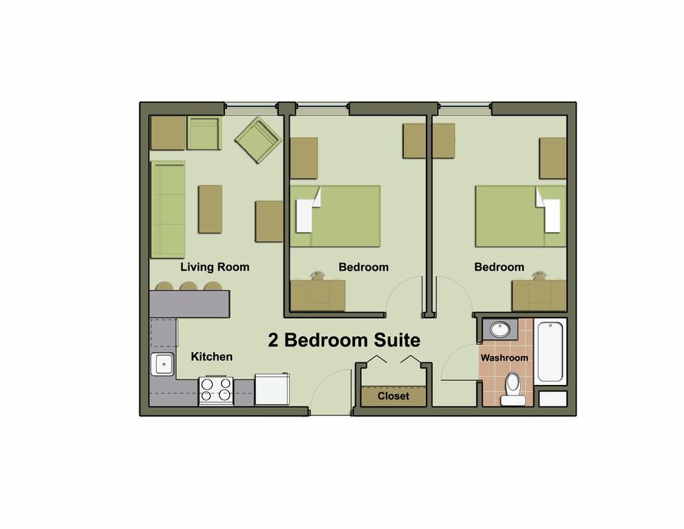 Unb Fredericton Accommodations Rom bilde